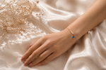 Protective Aura: Minimalist Geometric Rose Gold Bracelet