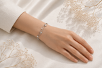 The Celestial Shore Double-Layer Bracelet – 925 Sterling Silver