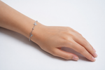 The Whispering Butterfly: 925 Sterling Silver Charm Bracelet