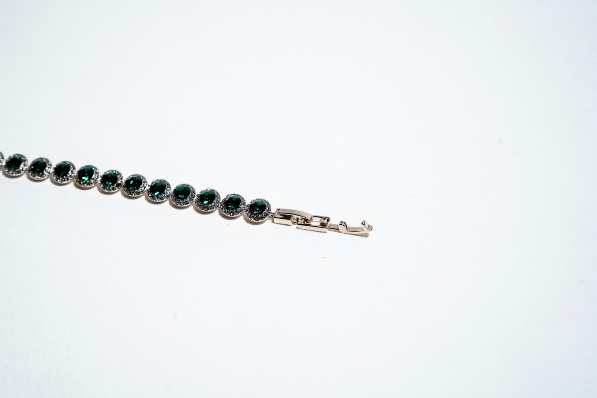 The Emerald Luminaire Tennis Bracelet