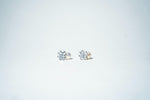 The Floret Bloom Pearl Studs - 925 Sterling Silver