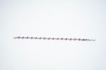 The Crimson Ethereal Tennis Bracelet – 925 Sterling Silver