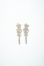 Marquise Ivy Crystal Drop Earrings – 18K Gold Plated