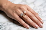 The Petal Bloom Pearl Statement Ring