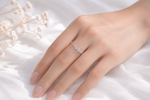The "Blossom of Serenity" Floral 925 Silver Ring