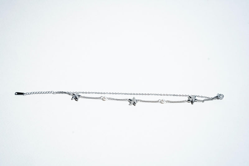 The Celestial Shore Double-Layer Bracelet – 925 Sterling Silver