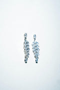 The Marquise Foliage Drop Earrings – 925 Sterling Silver
