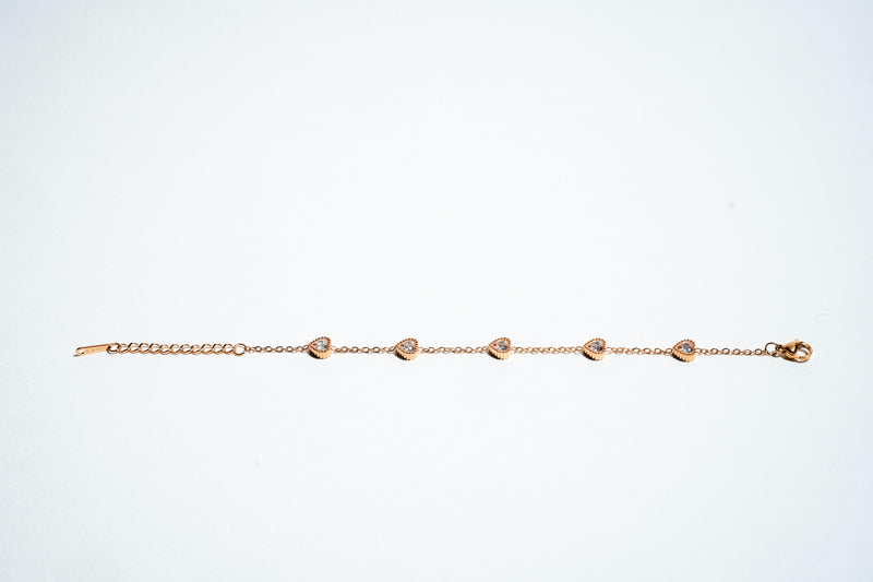 The Eternal Heartbeat Chain Bracelet