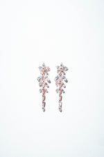 Marquise Ivy Linear Drop Earrings
