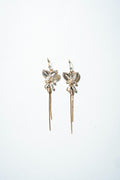Luminous Monarch Dangle Earrings – 18k Gold Plated