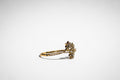 The Celestial Bloom Constellation Bangle – 18K Gold Plated