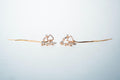 Serene Pearl & Geometry Drape Earrings – 18K Gold Plated